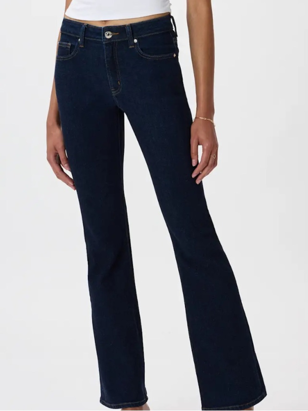 Quince - Luna Stretch Flare - Deep Rise - 27 Long, Like New